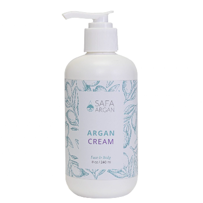 Safa Argan Pump Cream 8 Oz / 240 Ml
