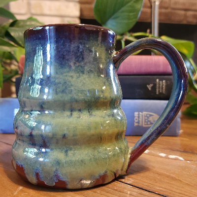 Handmade Ceramic Mug - Green