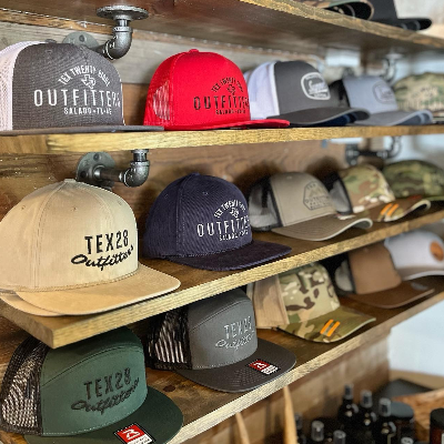 Tex 28 Leather Patch & Embroidered Hats