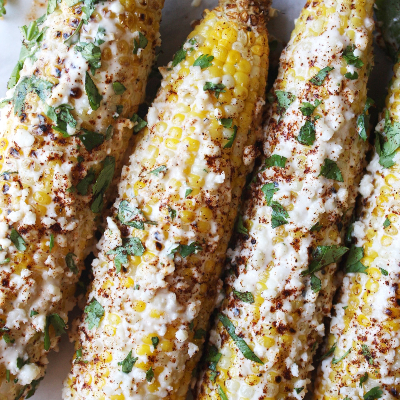 Greek Style Corn On The Cob