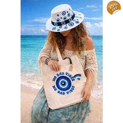 Summer Beach Set – Handmade Hat And Bag