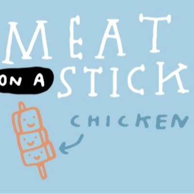 Meat On A Stick (Chicken)