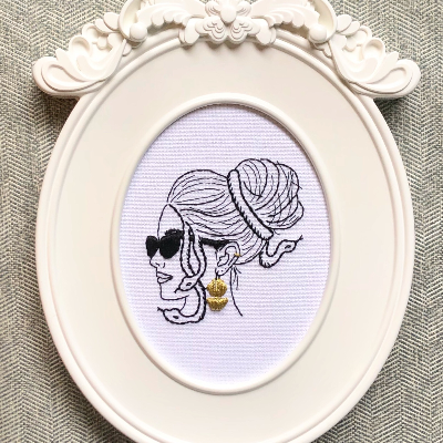 Hand Embroidered Art/Hoop Art