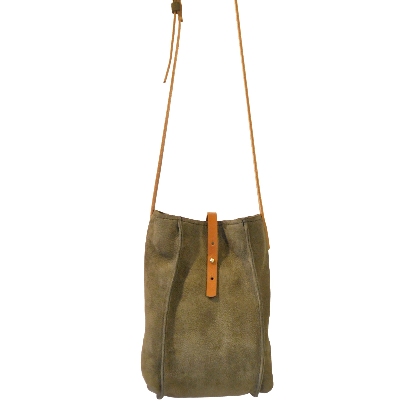 Audrey Crossbody - Olive Nubuck