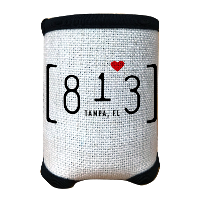Tampa Area Code 813 Can Cozie Cooler