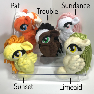 Seaony Plush (Oc Based On G4 Muffin Pony)