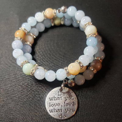 Crystal Memory Wire Bracelets