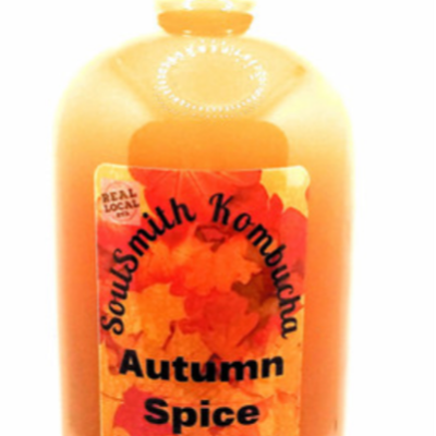 Soulsmith Autumn Spice Kombucha 32 Oz.