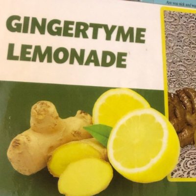 Gingertyme Lemonade