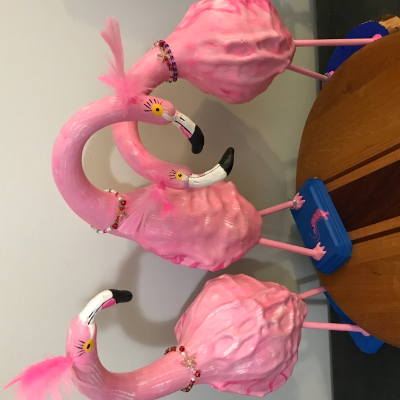 Natural Decirated Gourds