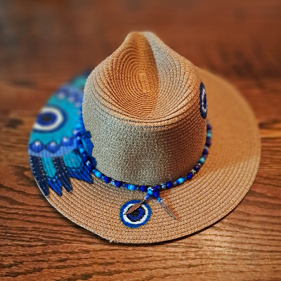 Mandala Hat Turkish Eye
