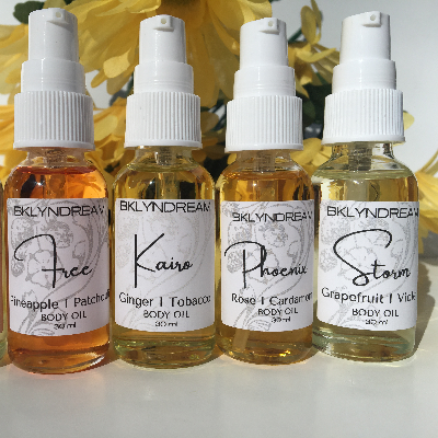 Aromatic Fragrant Body Oils