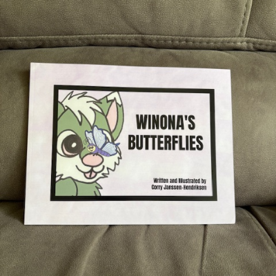Winona's Butterflies - Book 'N Buddy Combo