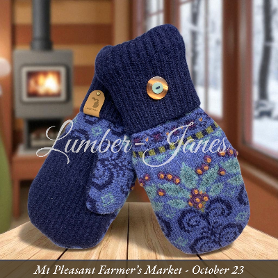 Lumber-Janes Mittens