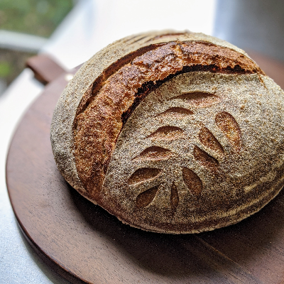 Whole Grain Sourdough Bread