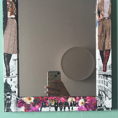 Flowers In The City Mirror