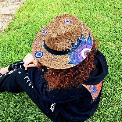 Mandala Hat Turkish Eye