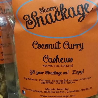Coconut Curry Cashews