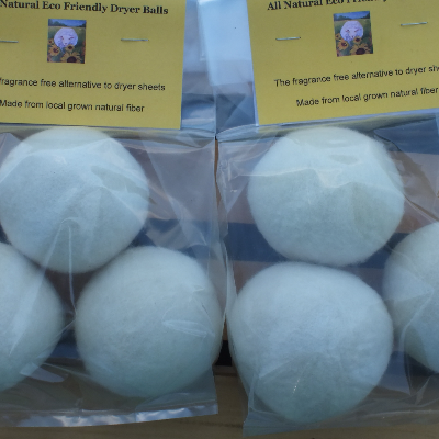 All Natural Eco Friendly Dryer Balls