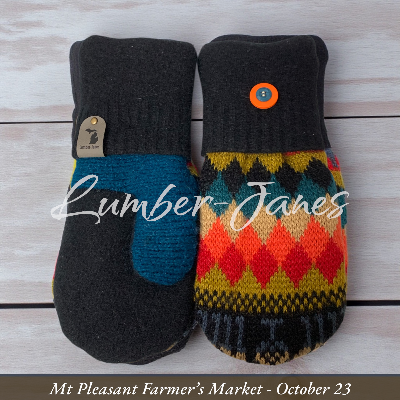 Lumber-Janes Mittens