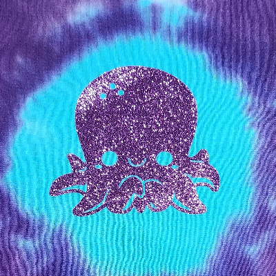 Dark Purple Octopus