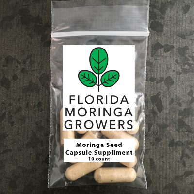 Moringa Seed Powder Capsule (10ct)