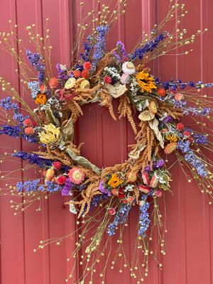 Dried Floral Wreath