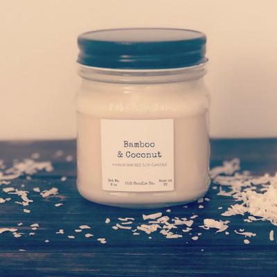 Bamboo + Coconut Soy Wax Candle
