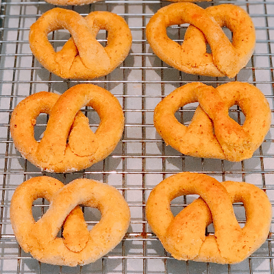 Sweet Potato Pretzel