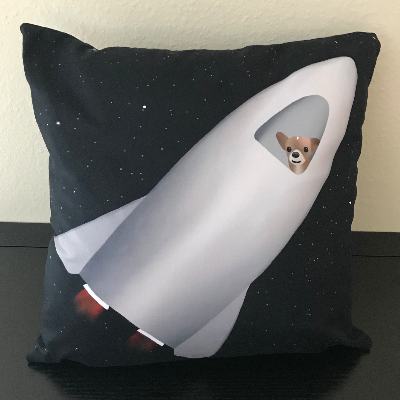 Pillow - Space Bean