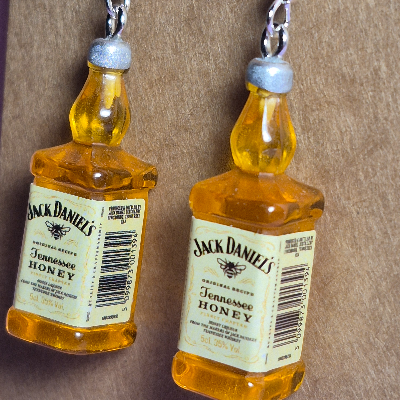 Boozy Booze Resin Earings