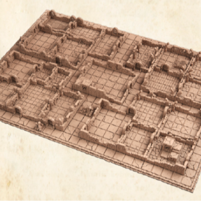 Quest Adventure Tile Set: Heroquest Compatible