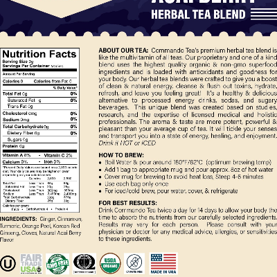 Acai Herbal Tea Blend