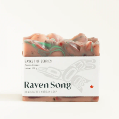 Basket Of Berries Soap | Raspberry + Black Plum + Vanilla