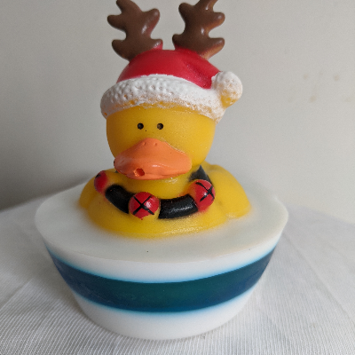 Rubber Duckie Swimmer Suds Soap Bar