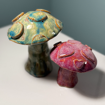 Ceramic Mushrroms