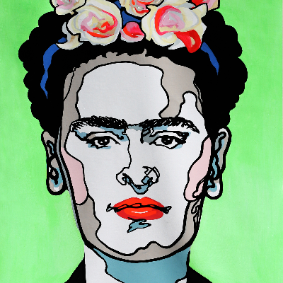 Frida Kahlo Painting
