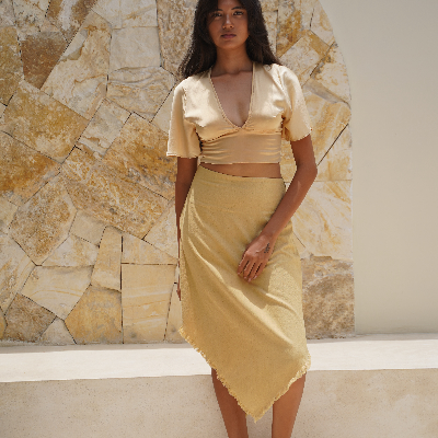 Linen Skirt