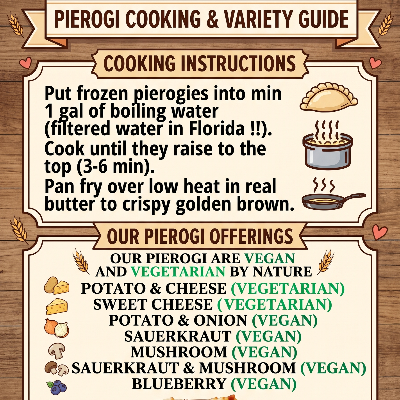 Pierogi  Potato & Onion