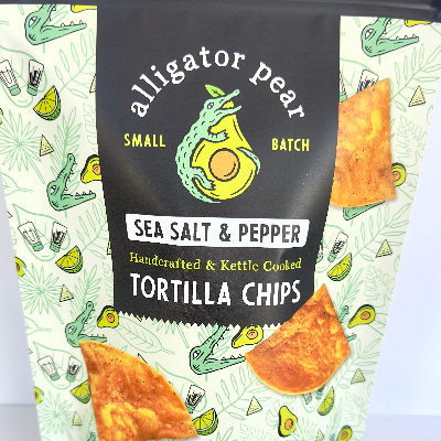 Sea Salt & Pepper Tortilla Chips