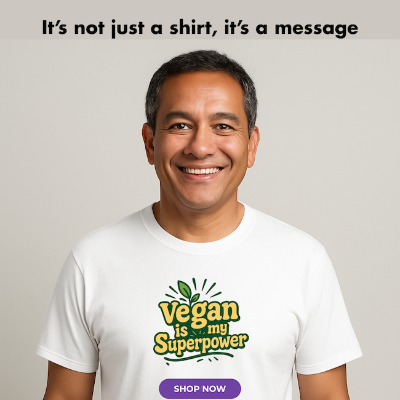 T-Shirt - Vegan Is My Superpower