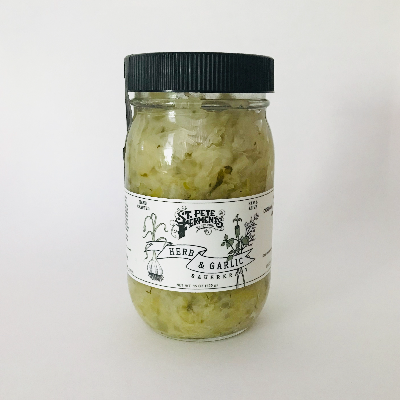 Herb & Garlic Sauerkraut
