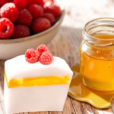 Raspberry And Honey Soap Bar (3.53oz)