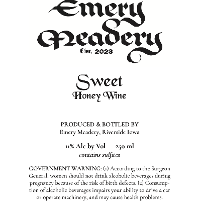 Sweet Honey Wine