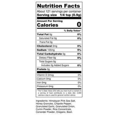 Honey Chipotle Seasoning