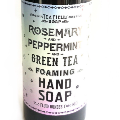 Rosemary Peppermint & Green Tea Foaming Soap