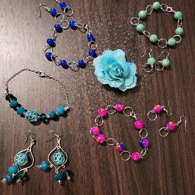 Bracelet + Earrings Set