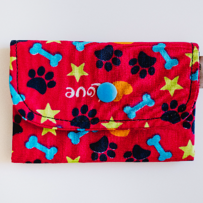 Cute Mini Wallet Cat & Dog Design