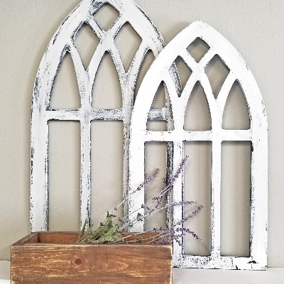 Rustic Gothic Windows