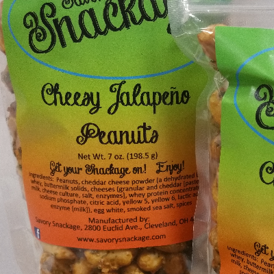 Cheesy Jalapeno Peanuts
